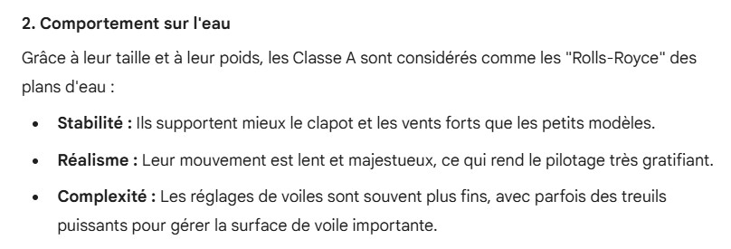 comportement classe A